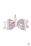 Paparazzi "All Rainbows and Unicorns" Purple Hair Clip Paparazzi Jewelry