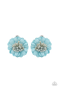 Paparazzi "Garden Goals" Blue Hair Clip Paparazzi Jewelry