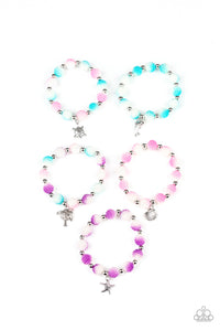 Girl's Starlet Shimmer 205XX Multi Beach Charms Set of 10 Bracelets Paparazzi Jewelry
