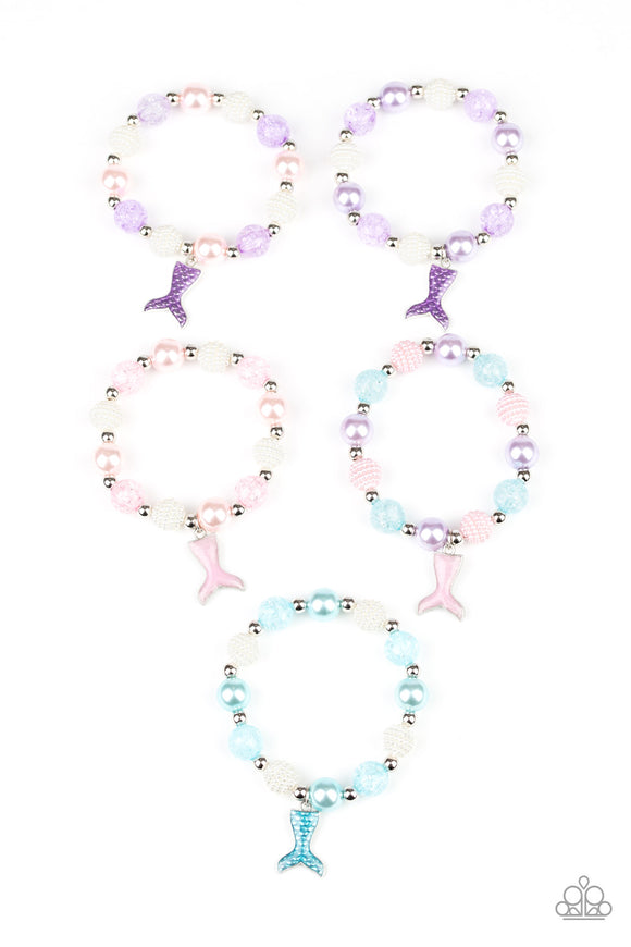 Girl's Starlet Shimmer 5 for $5 206XX Multi Mermaid Tail Bracelets Paparazzi Jewelry