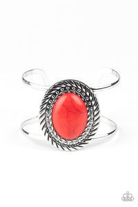 Paparazzi "Desert Aura" Red Bracelet Paparazzi Jewelry