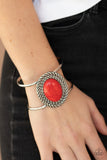 Paparazzi "Desert Aura" Red Bracelet Paparazzi Jewelry