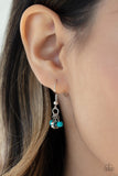 Paparazzi "Desert Meadow" Blue Lanyard Necklace & Earring Set Paparazzi Jewelry