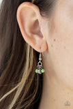 Paparazzi "Desert Meadow" Green Necklace & Earring Set Paparazzi Jewelry