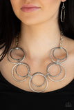 Paparazzi "Radiant Revolution" Multi Necklace & Earring Set Paparazzi Jewelry