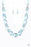 Paparazzi "Bubbly Beauty" Blue Necklace & Earring Set Paparazzi Jewelry