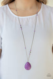 Paparazzi "Desert Meadow" Purple Necklace & Earring Set Paparazzi Jewelry