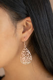 Paparazzi "Divine Vine" Rose Gold Earrings Paparazzi Jewelry