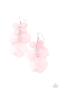 Paparazzi "Fragile Florals" Pink Earrings Paparazzi Jewelry