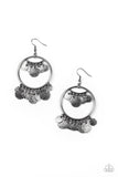 Paparazzi "All-CHIME High" Black Earrings Paparazzi Jewelry