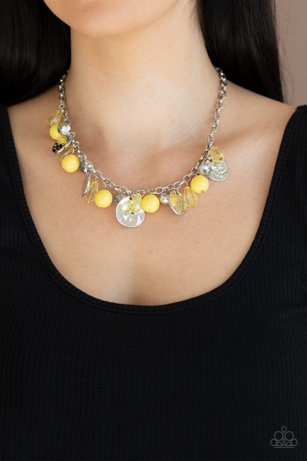 Reworked Necklace - Yellow Charm – zbyzo