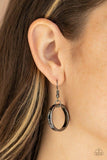 Paparazzi "Innovated Idol" Black Necklace & Earring Set Paparazzi Jewelry