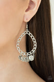 Paparazzi "Street Appeal" Silver Earrings Paparazzi Jewelry