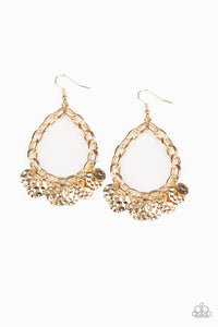 Paparazzi "Street Appeal" Gold Earrings Paparazzi Jewelry