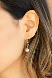 Paparazzi VINTAGE VAULT "Hand-Knotted Knockout" Orange Necklace & Earring Set Paparazzi Jewelry