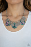 Paparazzi "Confetti Confection" Blue Necklace & Earring Set Paparazzi Jewelry