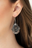 Paparazzi VINTAGE VAULT "Chime Chic" Silver Earrings Paparazzi Jewelry