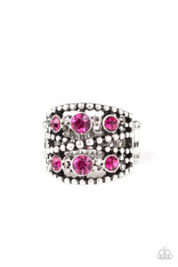 Paparazzi "Prismatic Powerhouse" Pink Ring Paparazzi Jewelry