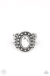 Paparazzi "Stacked Stunner" FASHION FIX Silver Ring Paparazzi Jewelry