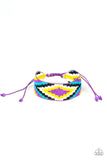 Paparazzi "Beautifully Badlands" Purple Bracelet Paparazzi Jewelry