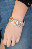 Paparazzi "Bountiful Blossoms" Orange Bracelet Paparazzi Jewelry