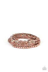 Paparazzi "Ancient Heirloom" Copper Bracelet Paparazzi Jewelry