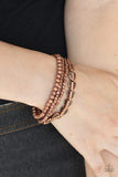 Paparazzi "Ancient Heirloom" Copper Bracelet Paparazzi Jewelry