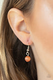 Paparazzi "Serene Serendipity" Orange Necklace & Earring Set Paparazzi Jewelry