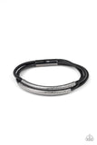 Paparazzi "Magnetic Maverick" Black Bracelet Paparazzi Jewelry