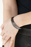 Paparazzi "Magnetic Maverick" Black Bracelet Paparazzi Jewelry