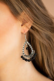 Paparazzi "Positively Prismatic" Black Earrings Paparazzi Jewelry