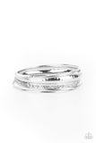 Paparazzi "Get Into Gear Silver Bracelet Paparazzi Jewelry