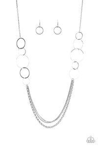 Paparazzi VINTAGE VAULT "Ring in the Radiance" Black Necklace & Earring Set Paparazzi Jewelry