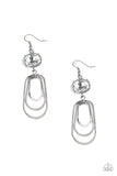 Paparazzi VINTAGE VAULT "Drop-Dead Glamorous" White Earrings Paparazzi Jewelry