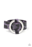 Paparazzi VINTAGE VAULT "Jungle Cat Couture" Purple Wrap Bracelet Paparazzi Jewelry