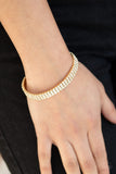 Paparazzi "Stacked Deck" Gold Bracelet Paparazzi Jewelry