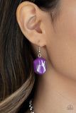 Paparazzi "Girl Grit" Purple Necklace & Earring Set Paparazzi Jewelry