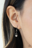 Paparazzi VINTAGE VAULT "All The Worlds My Stage" Black Necklace & Earring Set Paparazzi Jewelry