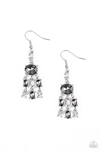 Paparazzi "Demurely Divine" Silver Earrings Paparazzi Jewelry