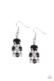 Paparazzi VINTAGE VAULT "Demurely Divine" Black Earrings Paparazzi Jewelry