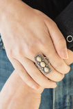 Paparazzi "Desert Destiny" White Ring Paparazzi Jewelry