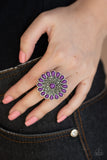 Paparazzi VINTAGE VAULT "Posy Paradise" Purple Ring Paparazzi Jewelry