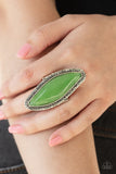 Paparazzi "Mineral Mine" Green Ring Paparazzi Jewelry