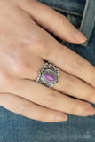 Paparazzi "Tangy Texture" Purple Ring Paparazzi Jewelry