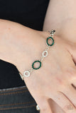 Paparazzi "Bubbly Bedazzle" Green Bracelet Paparazzi Jewelry