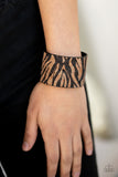 Paparazzi "Zebra Zone" Black Bracelet Paparazzi Jewelry