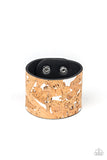 Paparazzi "Cork Congo" White Wrap Bracelet Paparazzi Jewelry