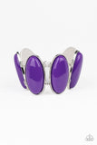 Paparazzi VINTAGE VAULT "Power Pop" Purple Bracelet Paparazzi Jewelry