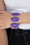 Paparazzi VINTAGE VAULT "Power Pop" Purple Bracelet Paparazzi Jewelry