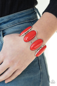 Paparazzi "Power Pop" Red Bracelet Paparazzi Jewelry